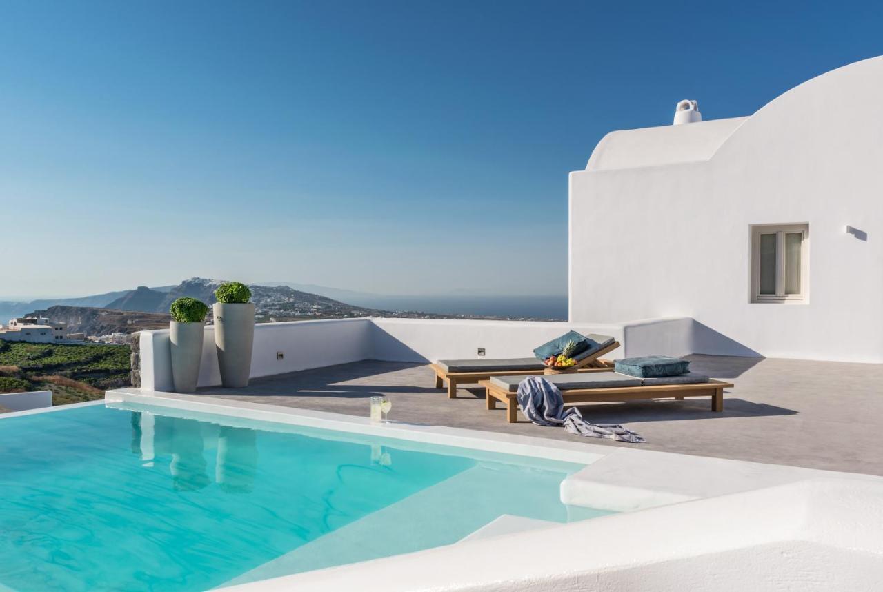 Villa White & Co Santorini Pyrgos Kallistis Exterior foto