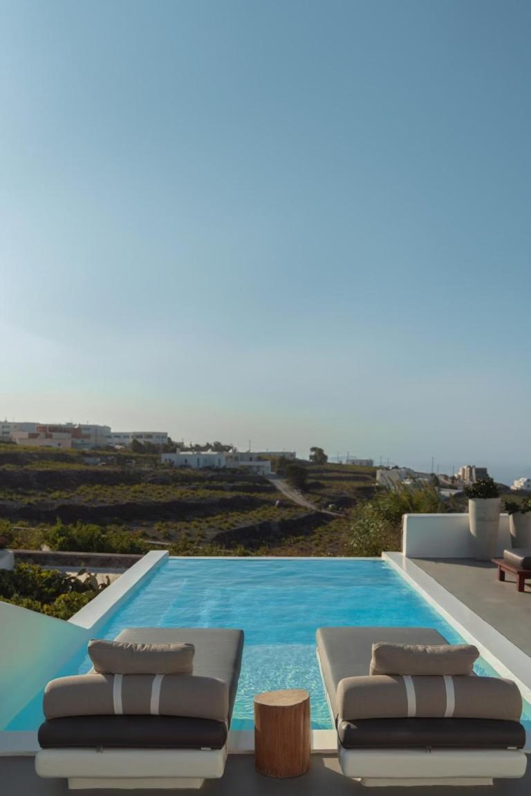 Villa White & Co Santorini Pyrgos Kallistis Exterior foto