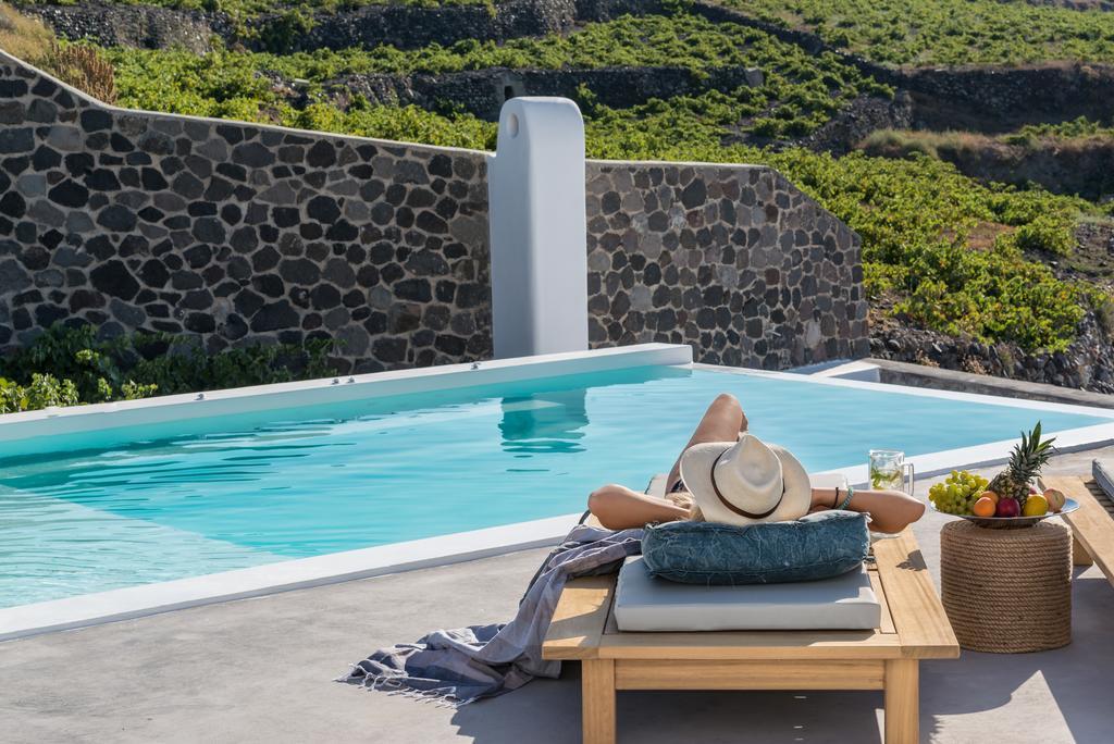 Villa White & Co Santorini Pyrgos Kallistis Exterior foto
