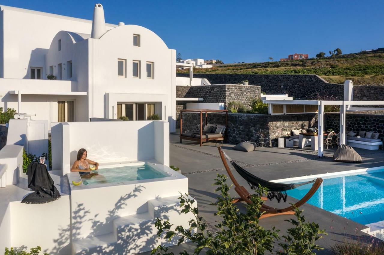 Villa White & Co Santorini Pyrgos Kallistis Exterior foto